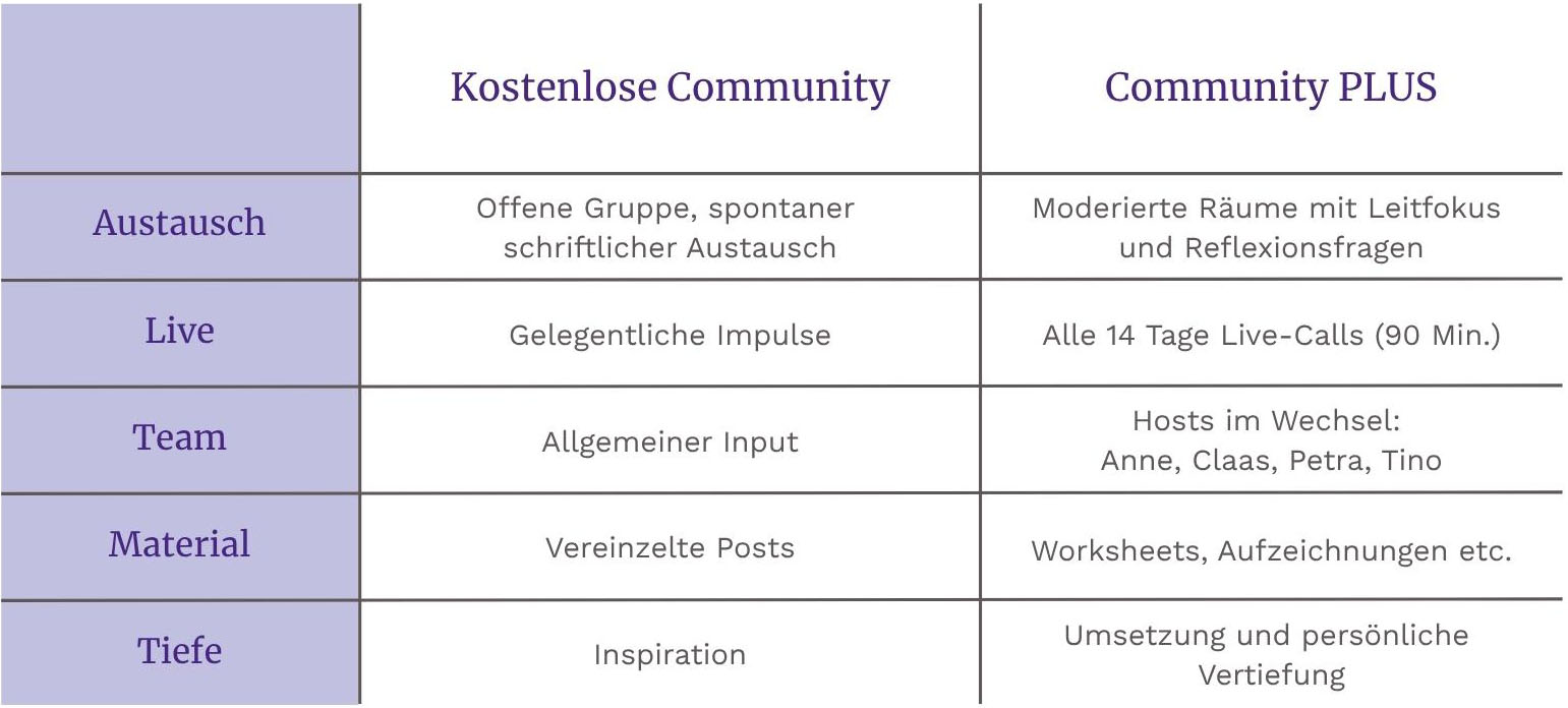Kopie von LebensaufgabenSystem Bewertungskarten + Community Tabe